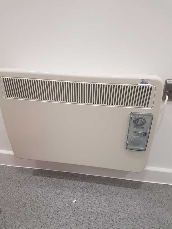 Electric heating installation, New Forest